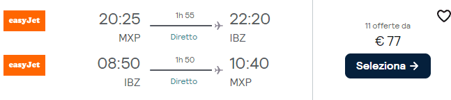 Immagine Prezzo Volo