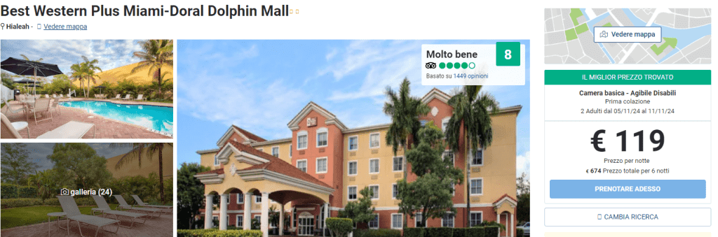 Volo Hotel Miami Low Cost