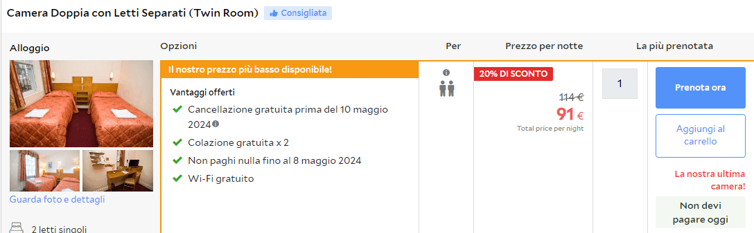 Londra Primavera Low Cost